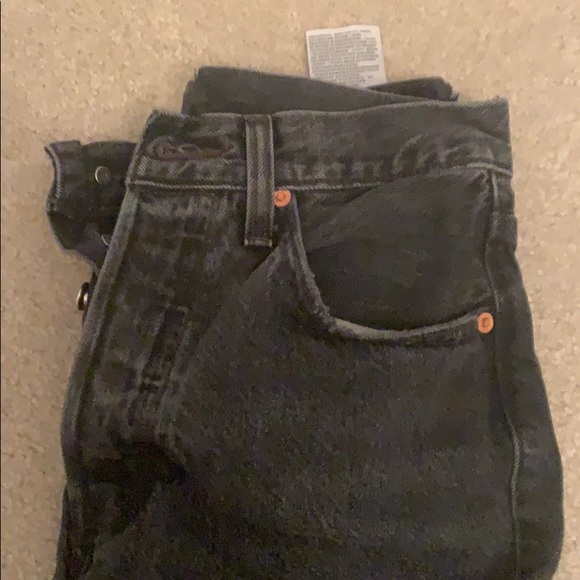 dark grey/faded black levi jeans - Picture 3 of 5